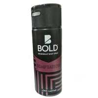 Bold Long Lasting Temptation Body Spray 150ml